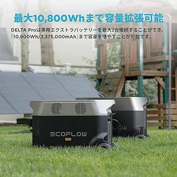 Amazon | EcoFlow DELTA Proデルタプロ ポータブル電源 ＋専用